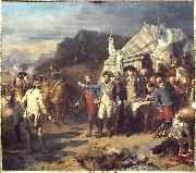 Auguste Couder Siege of Yorktown oil painting